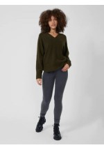 Great Plains Carice Knit V-Neck Jumper (Forest) AW22
